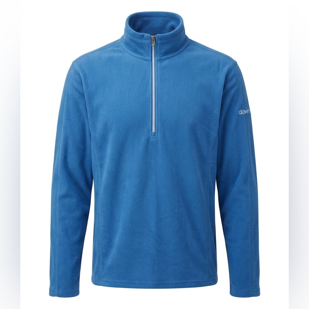 Men’s Fleece 1/4 Zip NWOT “Downsizing ” Movie Merch Royal Blue - XL - Picture 2 of 5
